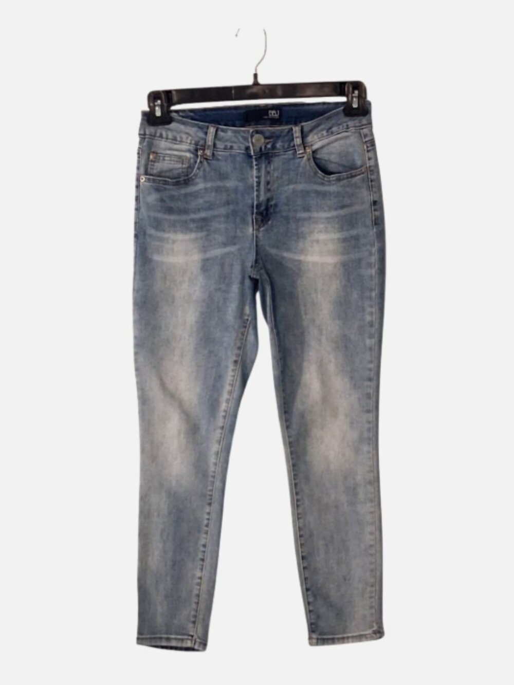 BBJ Los Angeles Jeans Women’s Size 7/28 ( fits W27" ) mid rise blue Light wash